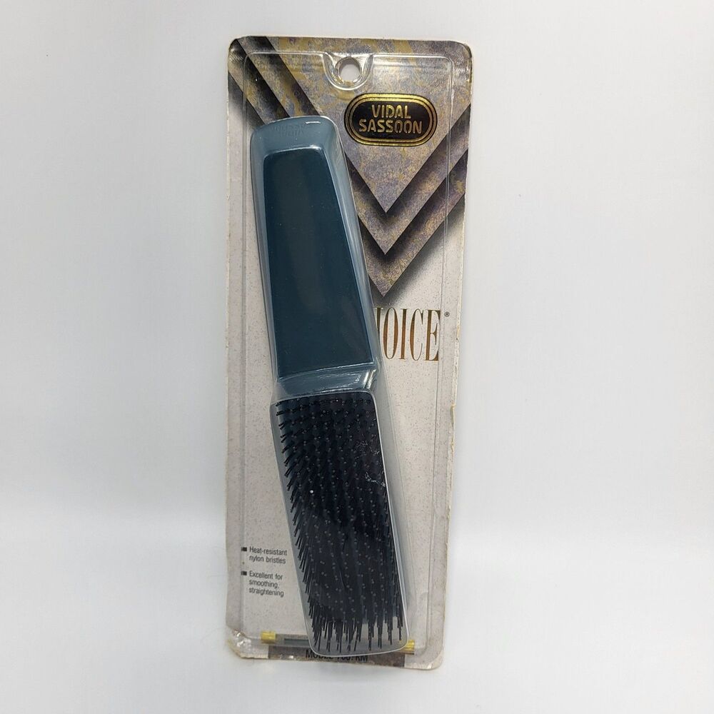 Vintage Vidal Sassoon 7087KM Hair Styling Brush Heat Resistant Bristles Sealed